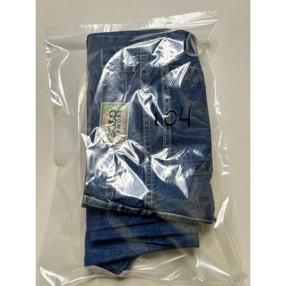 VTG SOLO SEMORE Baggy Loose fit Jeans Denim Men size 42x31 Y2K - Retro Skater - Picture 11 of 11